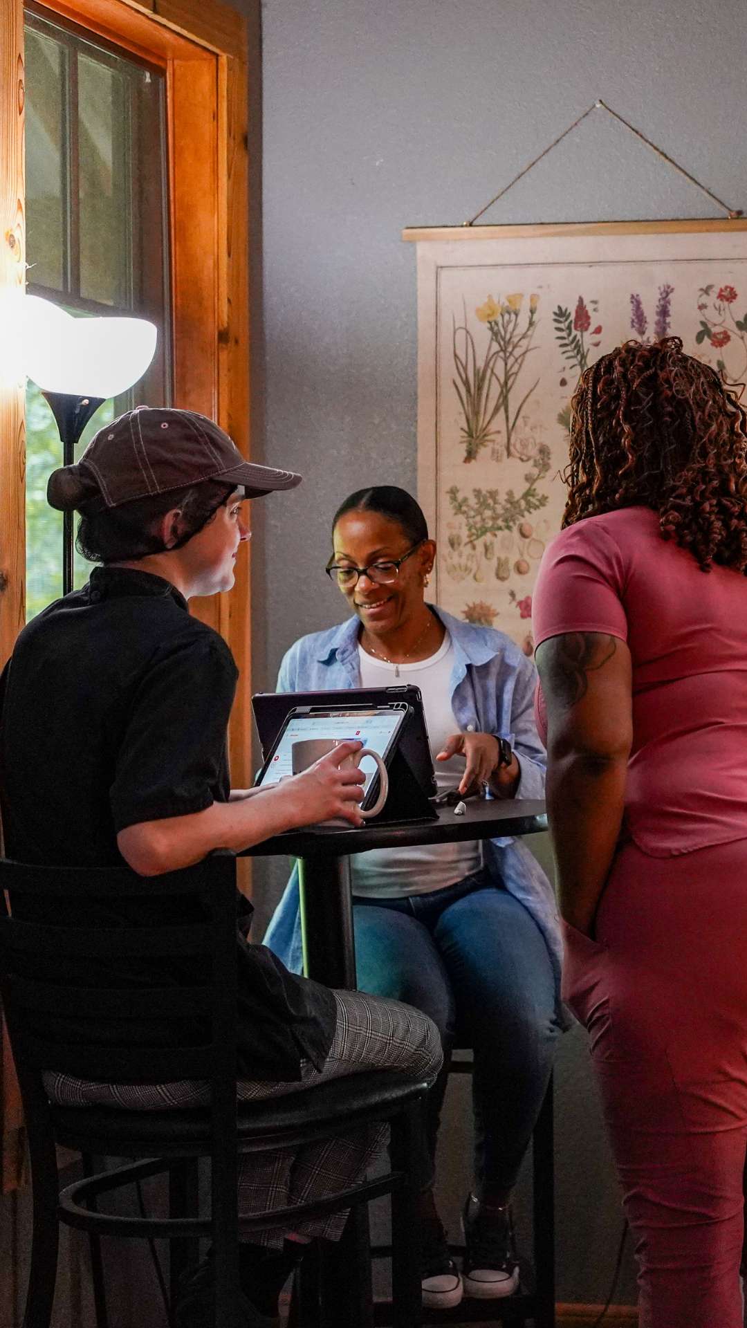 Eating Disorder Solutions Team Meet During Intake