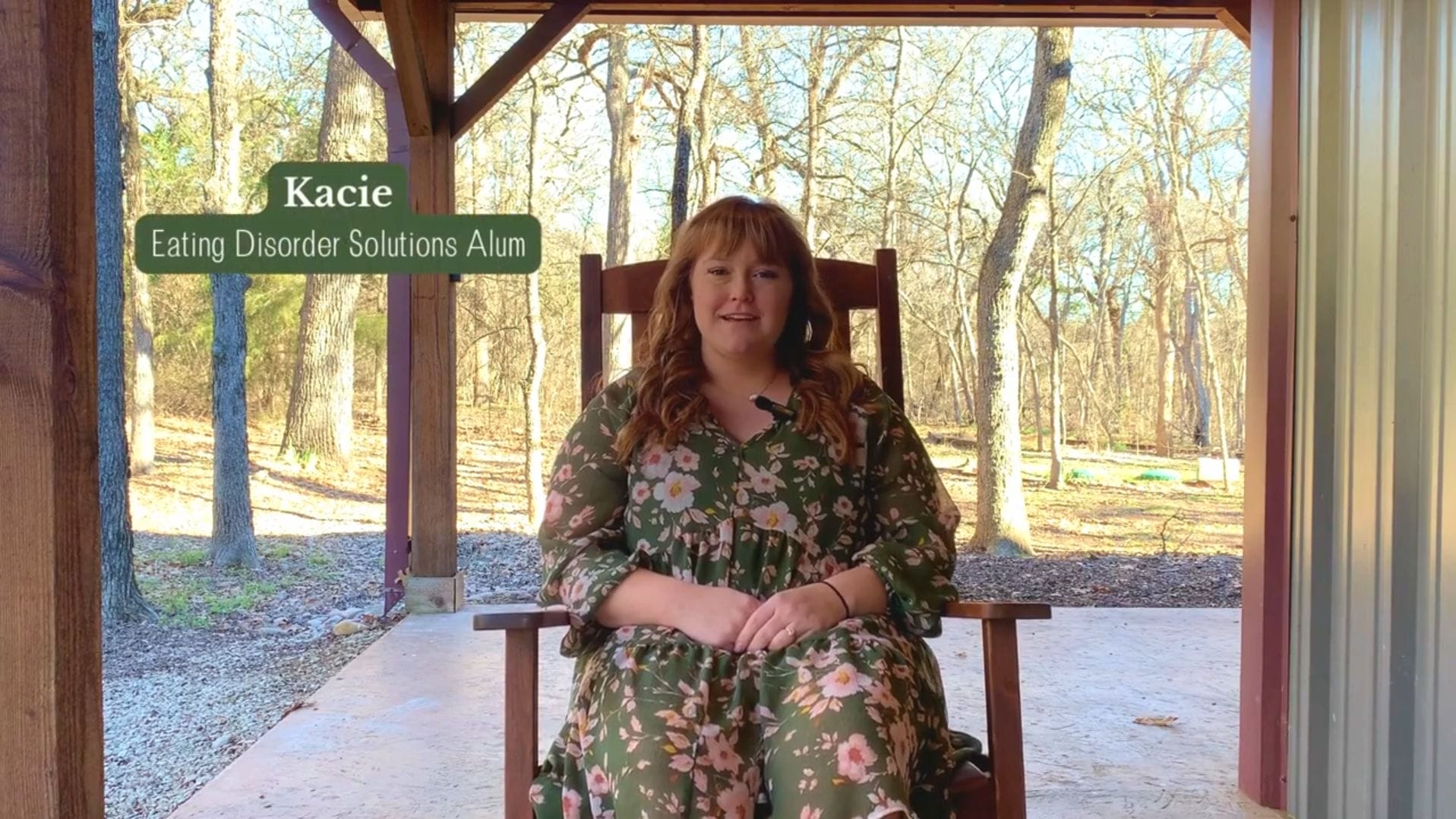 Kacie's Eating Disorder Recovery Video Thumbnail