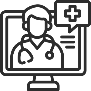 Virtual Outpatient Program Telehealth at Eating Disorder Solutions Icon