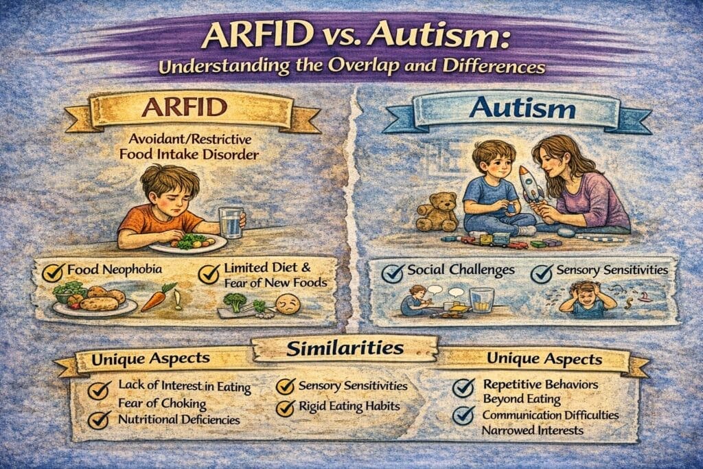 ARFID vs Autism_ Key Differences Similarities